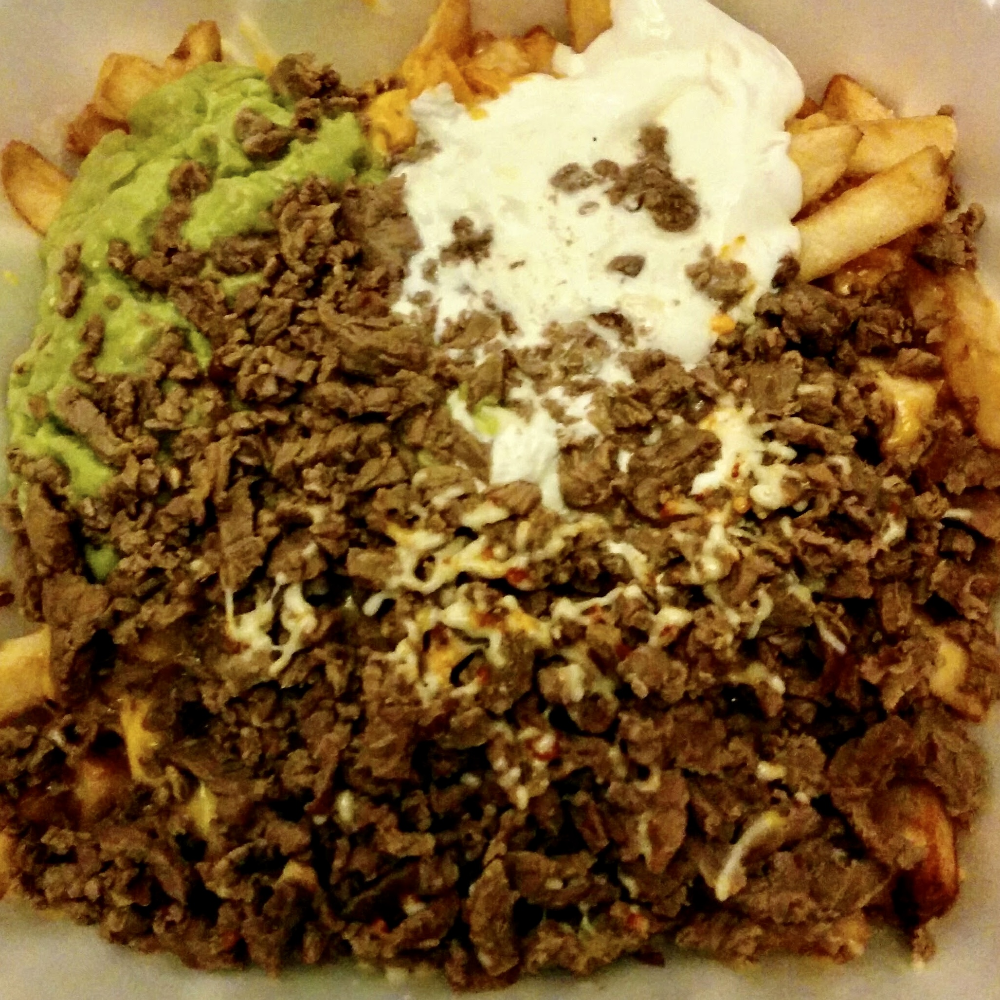 Carne asada fries from Eriberto's in Phoenix.